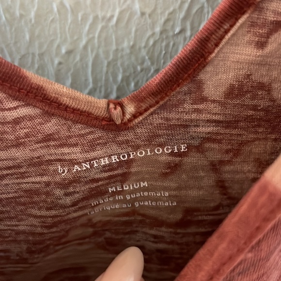 Anthropologie rust tones tank in size M - Picture 3 of 6